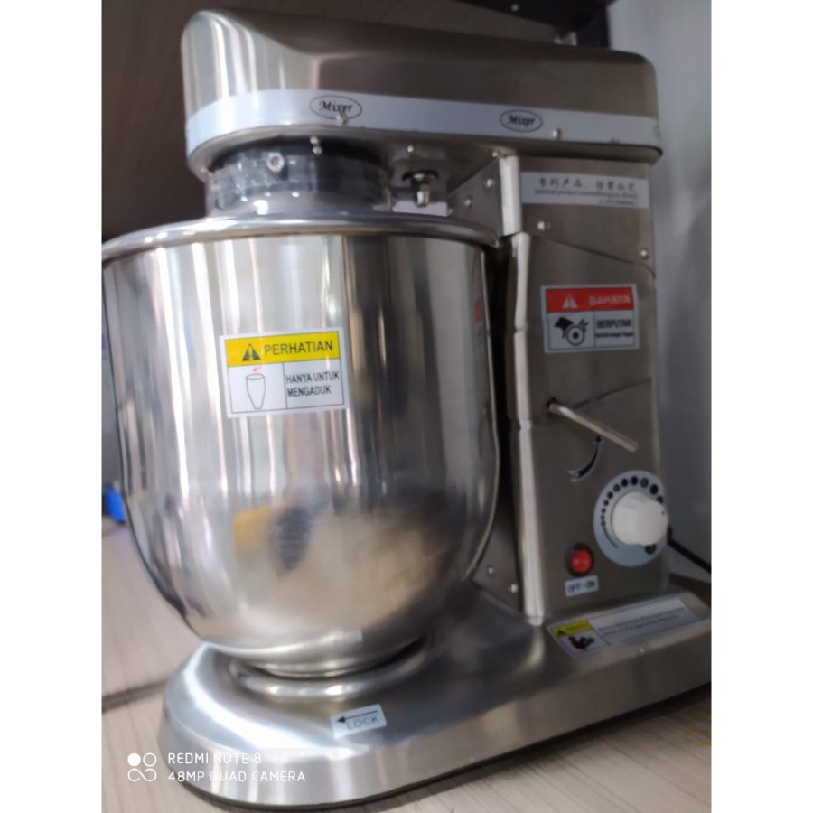 Food Mixer SL-B10 Full Stainless Steels And 1 Bowl - Kap. 10L (PROMO)